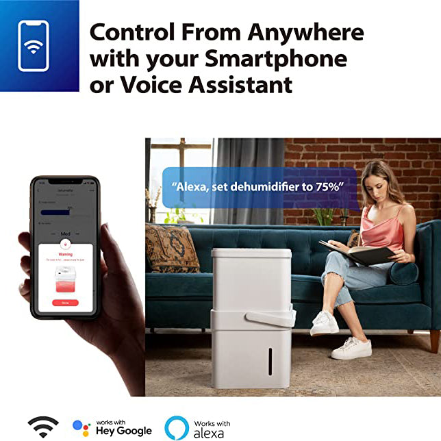 Midea 50 Pint Cube Dehumidifier - App