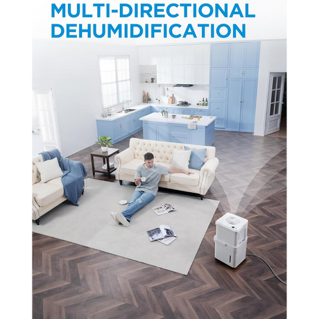 Midea 35 Pint Pint Energy Star Cube Dehumidifier - Infographic 1