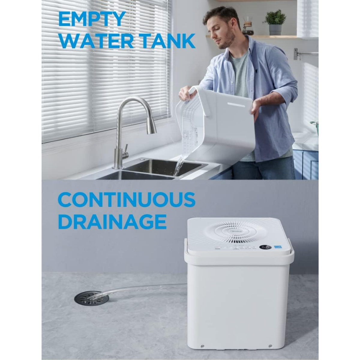 Midea 35 Pint Pint Energy Star Cube Dehumidifier - Infographic 5