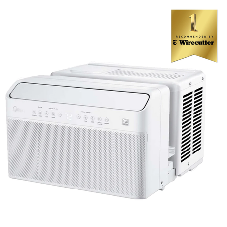 Midea Maw08V1Qwt 8000 Btu U Shaped Wifi Enabled Window Air Conditioner