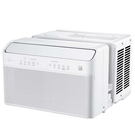 Midea 12,000 BTU U-Shaped Wi-Fi Enabled Window Air Conditioner - Left View