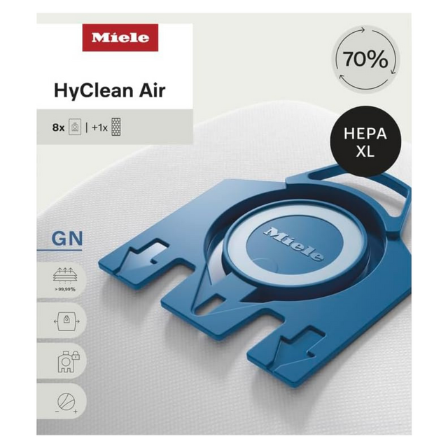 Miele AirClean 3D Allergy XL-Pack, GN FilterBags - Main