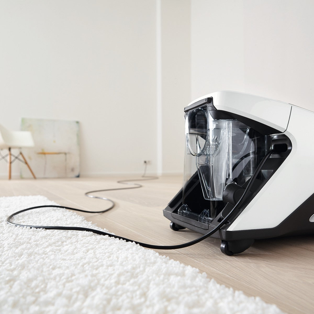 Miele Blizzard CX1 Cat & Dog Bagless Canister Vacuum - Cleaning Reach