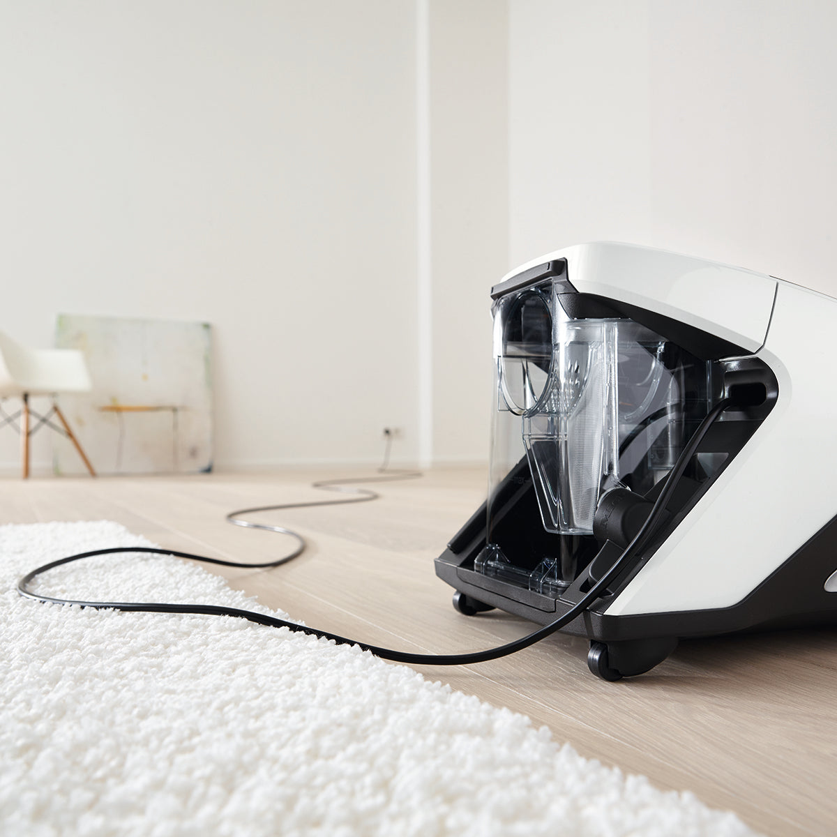 Miele Blizzard CX1 Cat & Dog Bagless Canister Vacuum - Cleaning Reach