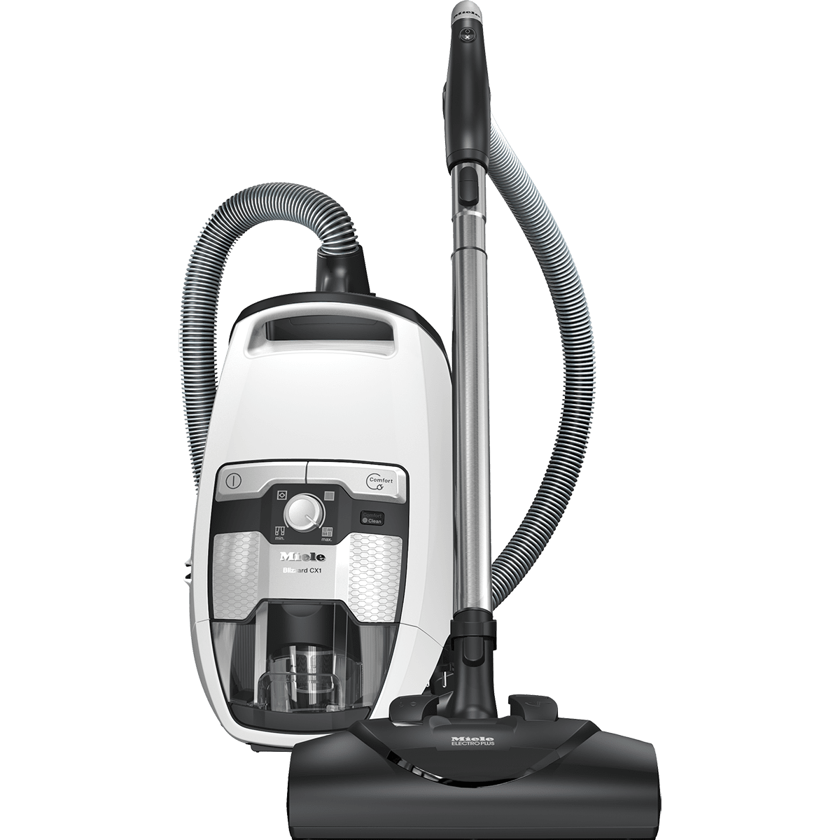 Miele Refurbished Blizzard CX1 Cat & Dog Bagless Canister Vacuum - Front View