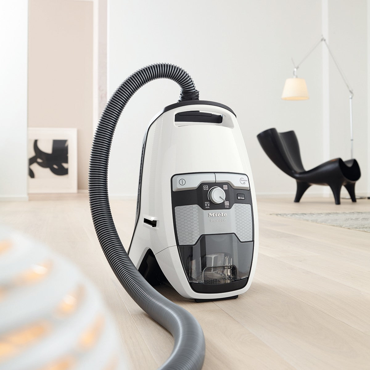 Miele Blizzard CX1 Cat & Dog Bagless Canister Vacuum - in Living Room