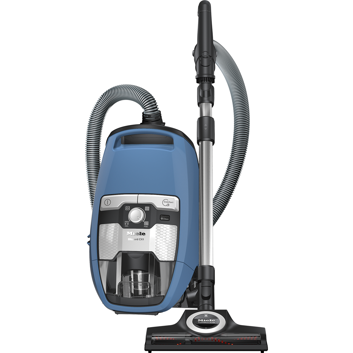 Miele Blizzard CX1 Turbo Team Bagless Canister Vacuum - Front