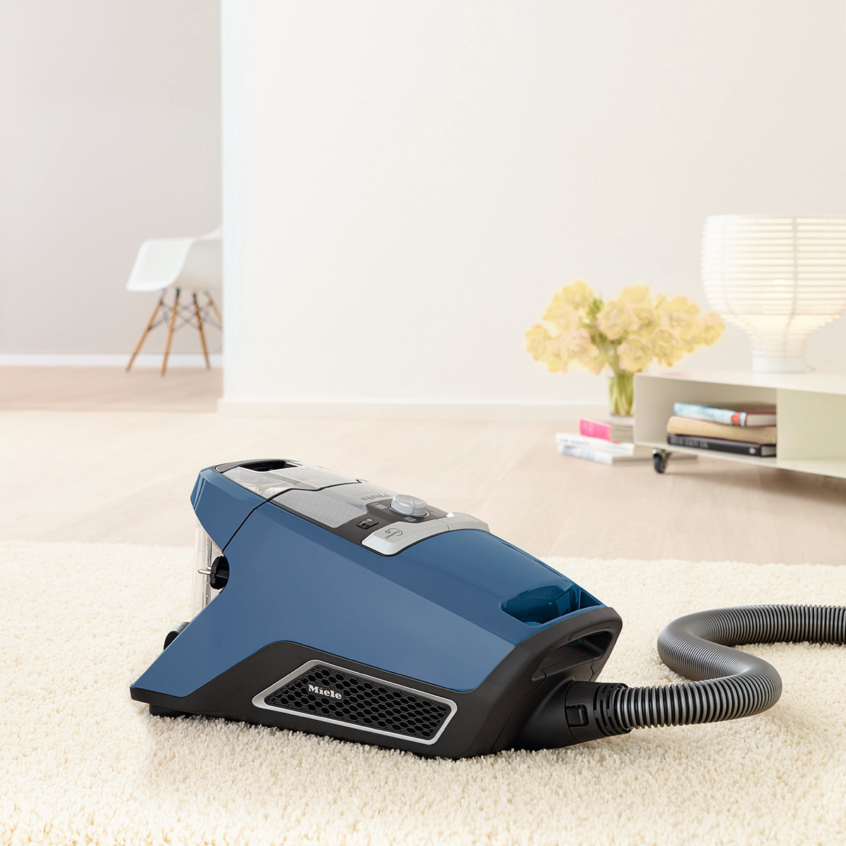 Miele Blizzard CX1 Turbo Team Bagless Canister Vacuum - in Living Room