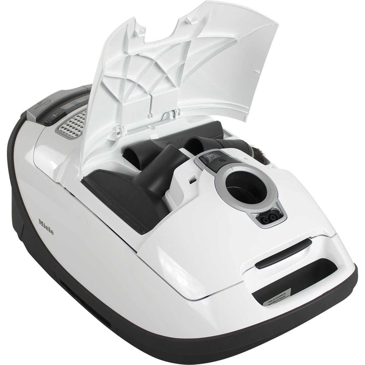 Miele Complete C3 Cat and Dog Vacuum Cleaner for Pet Hair - onboard storage