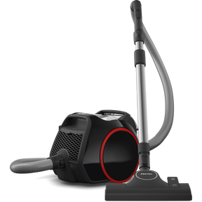 Miele CX1 Boost Pure Suction Bagless Canister Vacuum Obsidian Black - Main