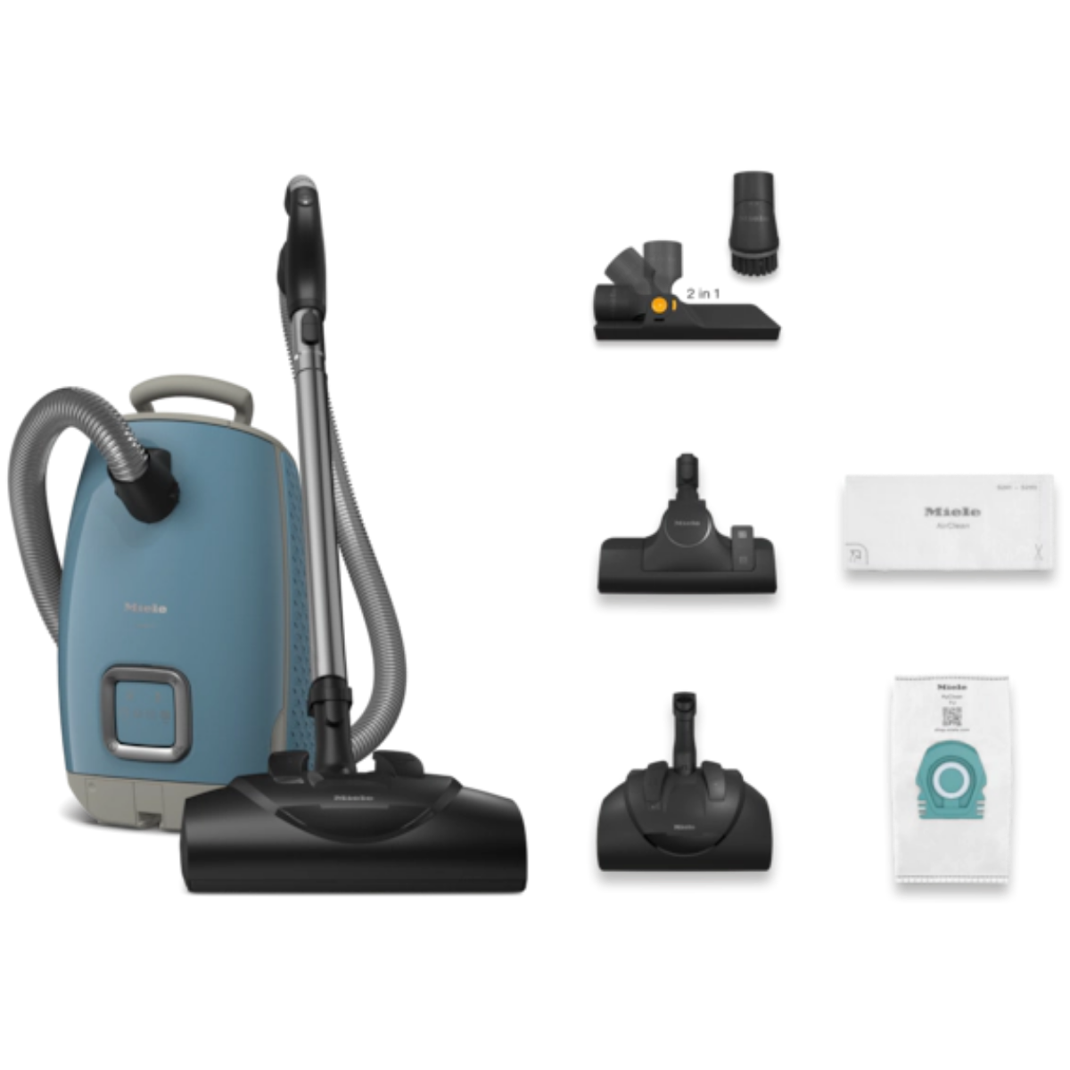 Miele Guard L1 Electro Canister Vacuum Cleaner - Attachments