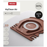 Miele HyClean CO Allergy XL Vacuum Bags with GN-HA50 8 Pack - Front
