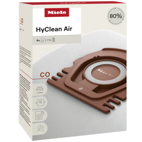 Miele HyClean CO Vacuum Bags 4 Pack - Main