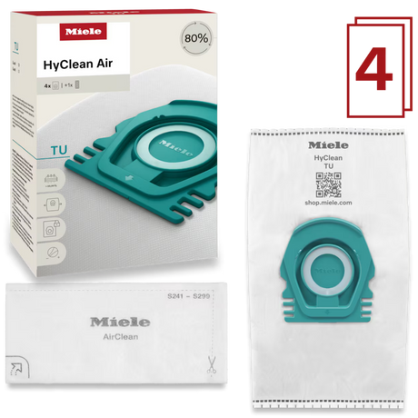 Miele HyClean TU Vacuum Bags 4 Pack - Set