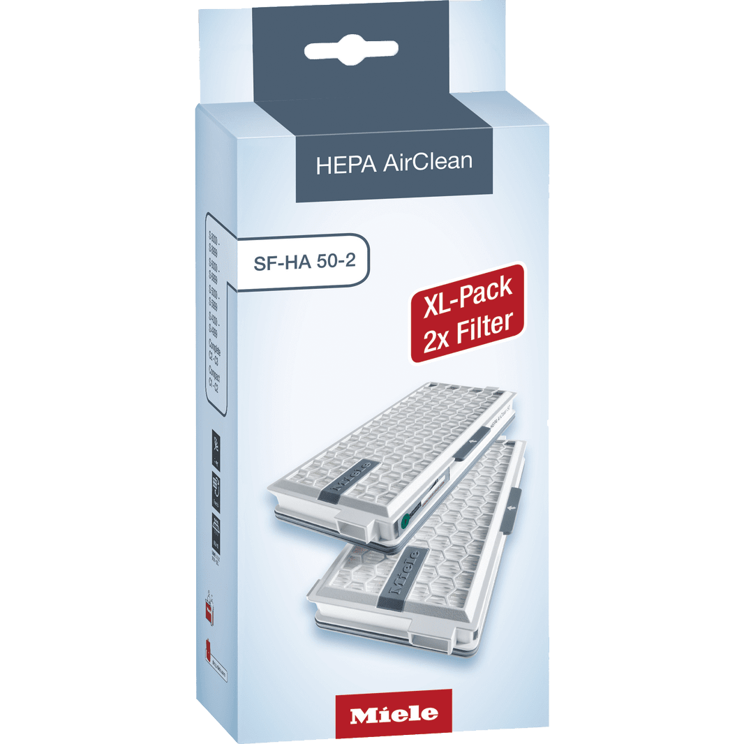 Miele SF-HA50 HEPA AirClean Filter 2-Pack