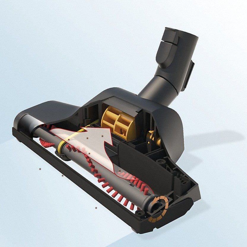 Miele STB-305-3 Turboteq Floorhead - Graphic of Operation