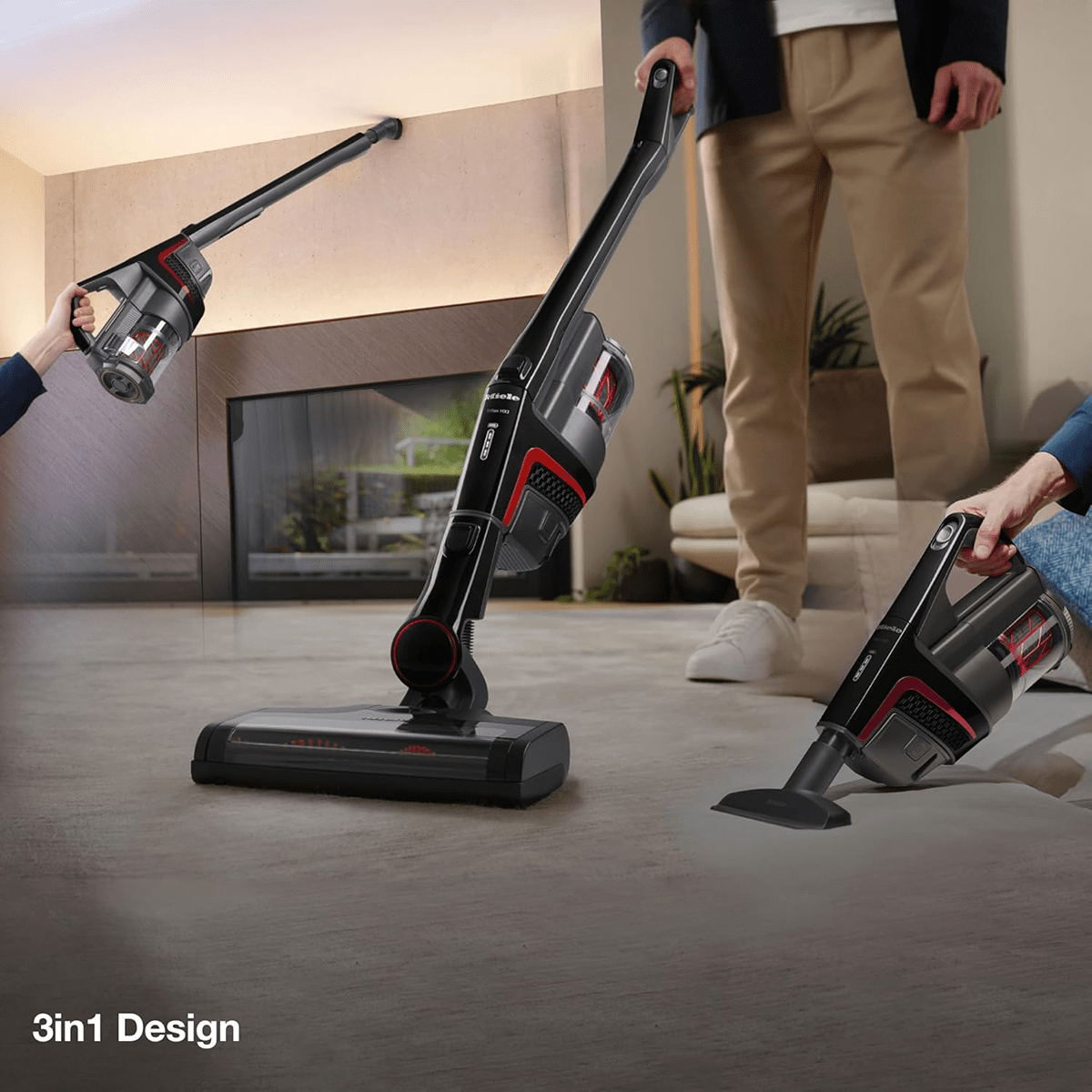 Miele Triflex HX1 Facelift Plus HEPA Stick Vacuum - Infographic 1