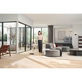 Miele Triflex HX3 Brillant White Cordless Stick Vacuum - Lifestyle 1