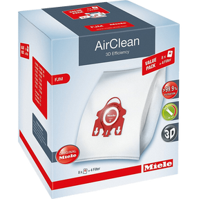 Miele XL-Pack AirClean 3D Efficiency FJM Dust Bags (10455190)