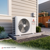 Mirage Polaris Series Ductless Mini Split Heat Pump - Lifestyle