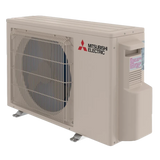 Mitsubishi HX Series 9000 BTU Ductless Mini Split Outdoor Unit - Angle 2
