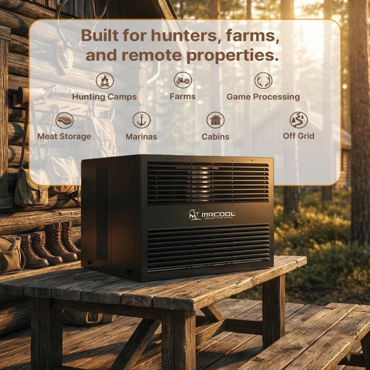 MRCOOL 12,000 BTU Compact Refrigeration System - Infographic 2