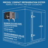 MRCOOL 12,000 BTU Compact Refrigeration System - Infographic 4