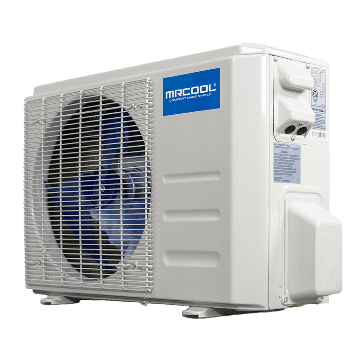 MRCOOL Advantage 5th Gen WiFi Mini Split Outdoor Unit - Angle