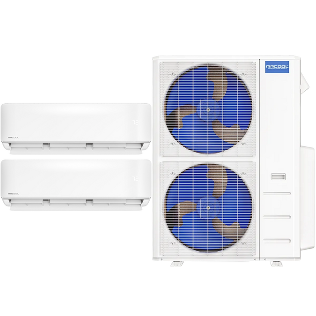 MRCOOL DIY 5th Gen 36,000 BTU Dual Zone Mini Split 18k + 18k - Main