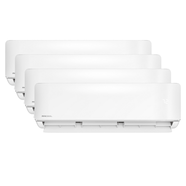 Mrcool Diy 5Th Gen Multi Zone Mini Split Air Handler Front4Units