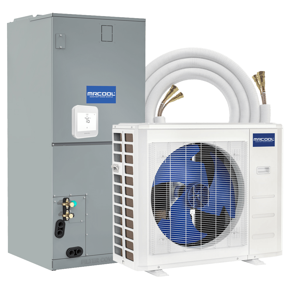 MRCOOL Hyper Heat Central Ducted Heat Pump Split System - w/ Line Set