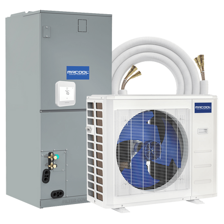MRCOOL Hyper Heat Central Ducted Heat Pump Split System - w/ Line Set