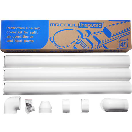 MRCOOL Lineguard Complete Wall Duct Kit