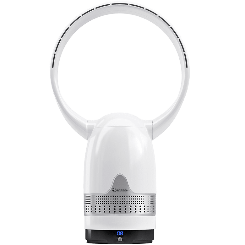 MRCOOL MRBREEZE Bladeless Circle Fan and Air Purifier - Silver
