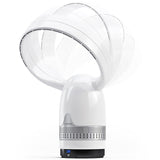MRCOOL MRBREEZE Bladeless Circle Fan and Air Purifier - Silver Adjustable  Head in 120 degree Arc