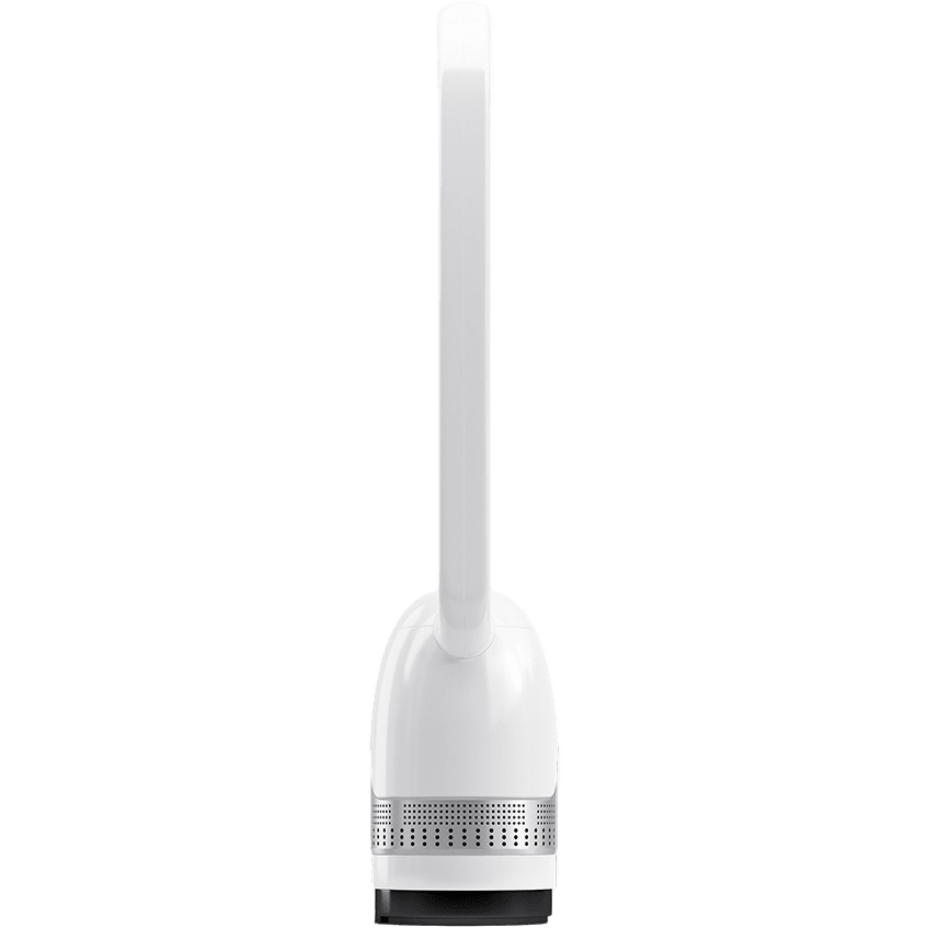 MRCOOL MRBREEZE Bladeless Oval Fan and Air Purifier - Silver Side View