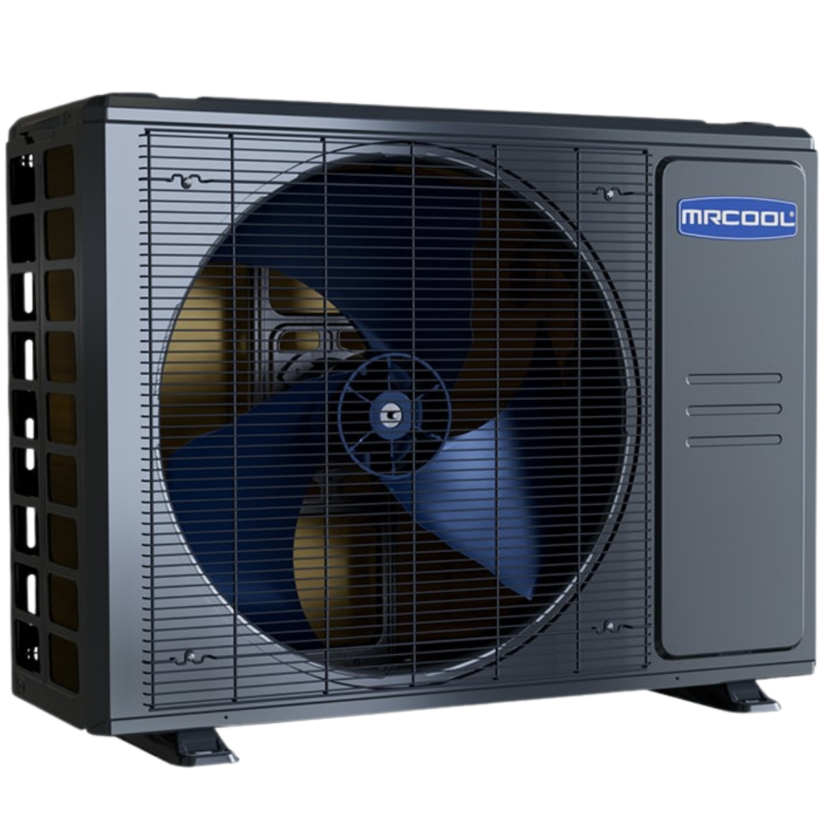 MRCOOL Universal Series 2 Ton Central Heat Pump Split System - Outdoor Unit Angle