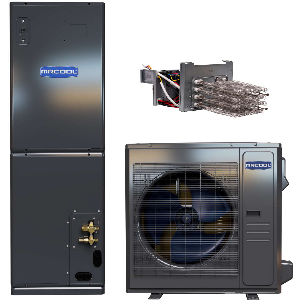 MRCOOL Universal Series 3-4 Ton Central Heat Pump Split System - w/ Auxiliary Heat