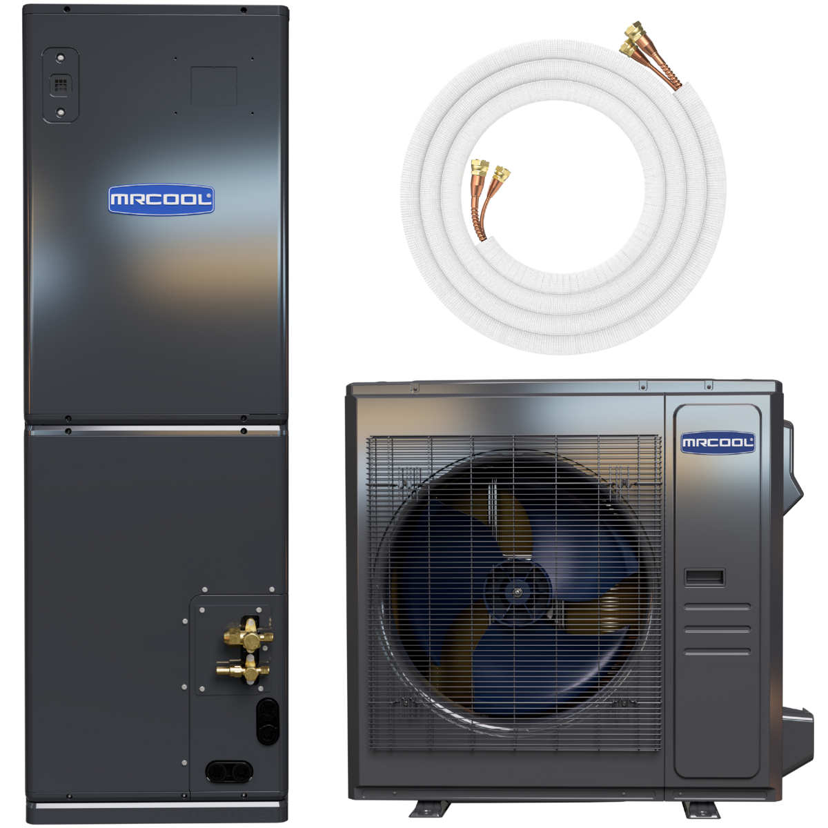 MRCOOL Universal Series 3-4 Ton Central Heat Pump Split System - w/ Line Set