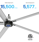 MRCOOL CoolBlade HVLS Industrial Fan cuts heat and cuts costs 