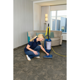 NaceCare 12 inch Dual Motor Upright Commercial Vacuum - Lifestyle 3