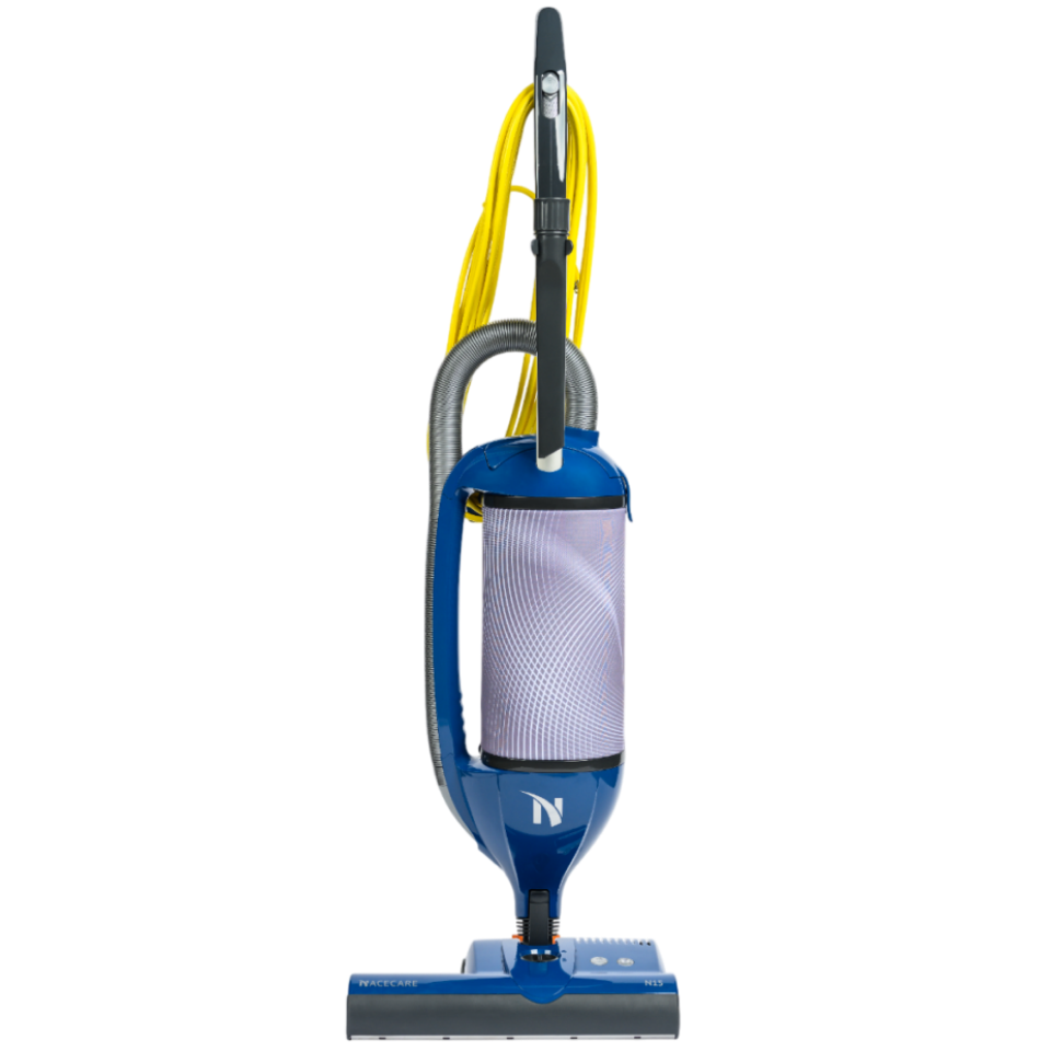NaceCare 15 inch Dual Motor Upright Commercial Vacuum N15 - Main