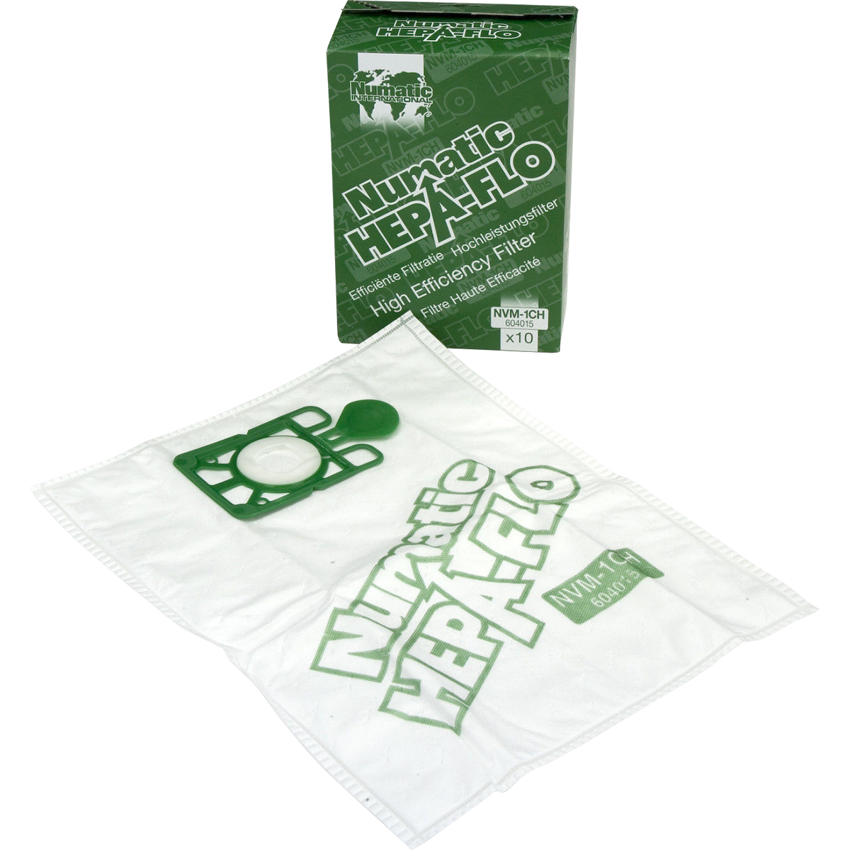 NaceCare HEPA Flo filter bags for NBV 240/290 10-Pack
