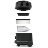 NaceCare Latitude NBV 240NX Commercial Canister Vacuum Fine Dust HEPA - Expanded View