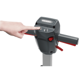 NaceCare Ultra-Compact Battery Operated Floor Scrubber - controls