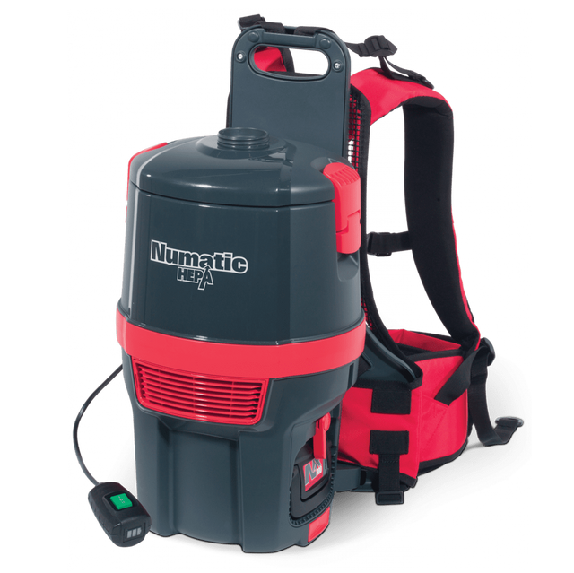 NaceCare RBV150NXH Battery Powered HEPA Backpack Vacuum - Main