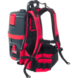 NaceCare RSV150 Backpack Vacuum - Back showing harness