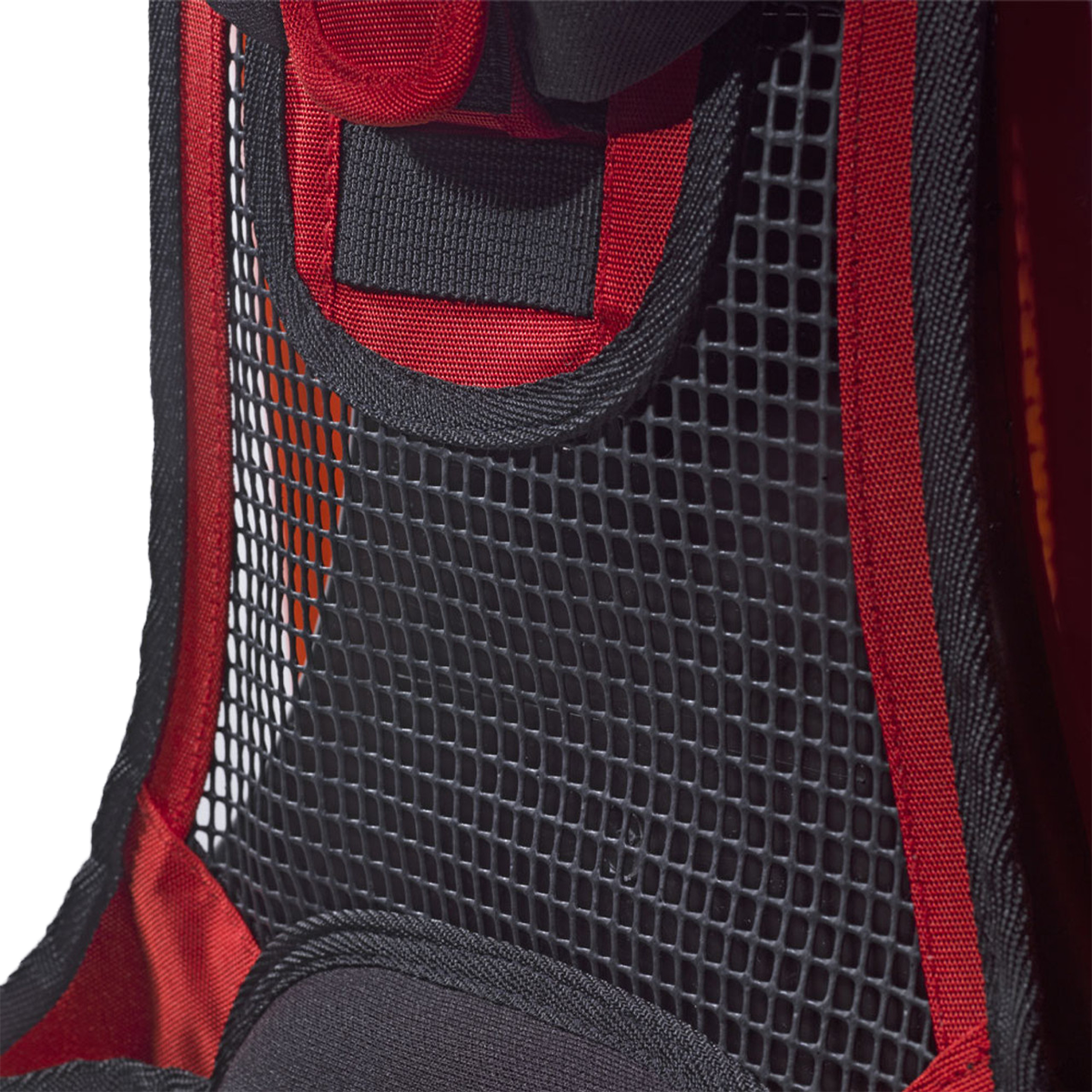 NaceCare RSV150H Electric HEPA Backpack Vacuum - Red Mesh