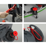 NaceCare TBL 1120 20" Battery Walk Behind Floor Scrubber - Mashup 1