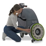 NaceCare TGB 817NX 17" Battery Walk Behind Floor Scrubber - Brush Installed